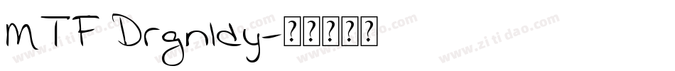 MTF Drgnldy字体转换